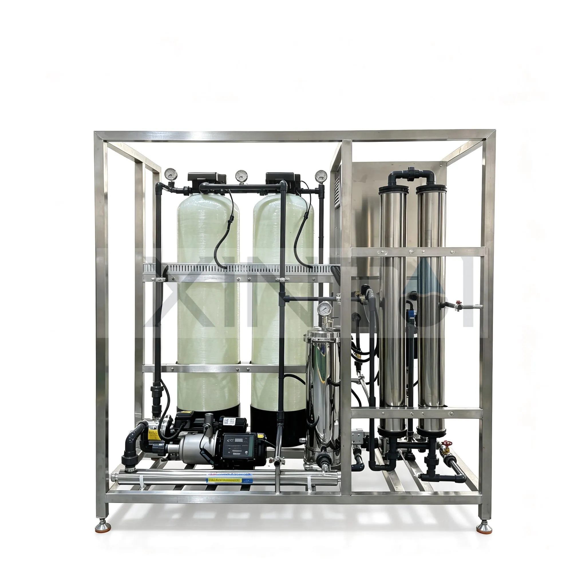 0.5m3/h Reverse Osmosis Water Purifier Machine Without Softener For Domestic Water Purification2