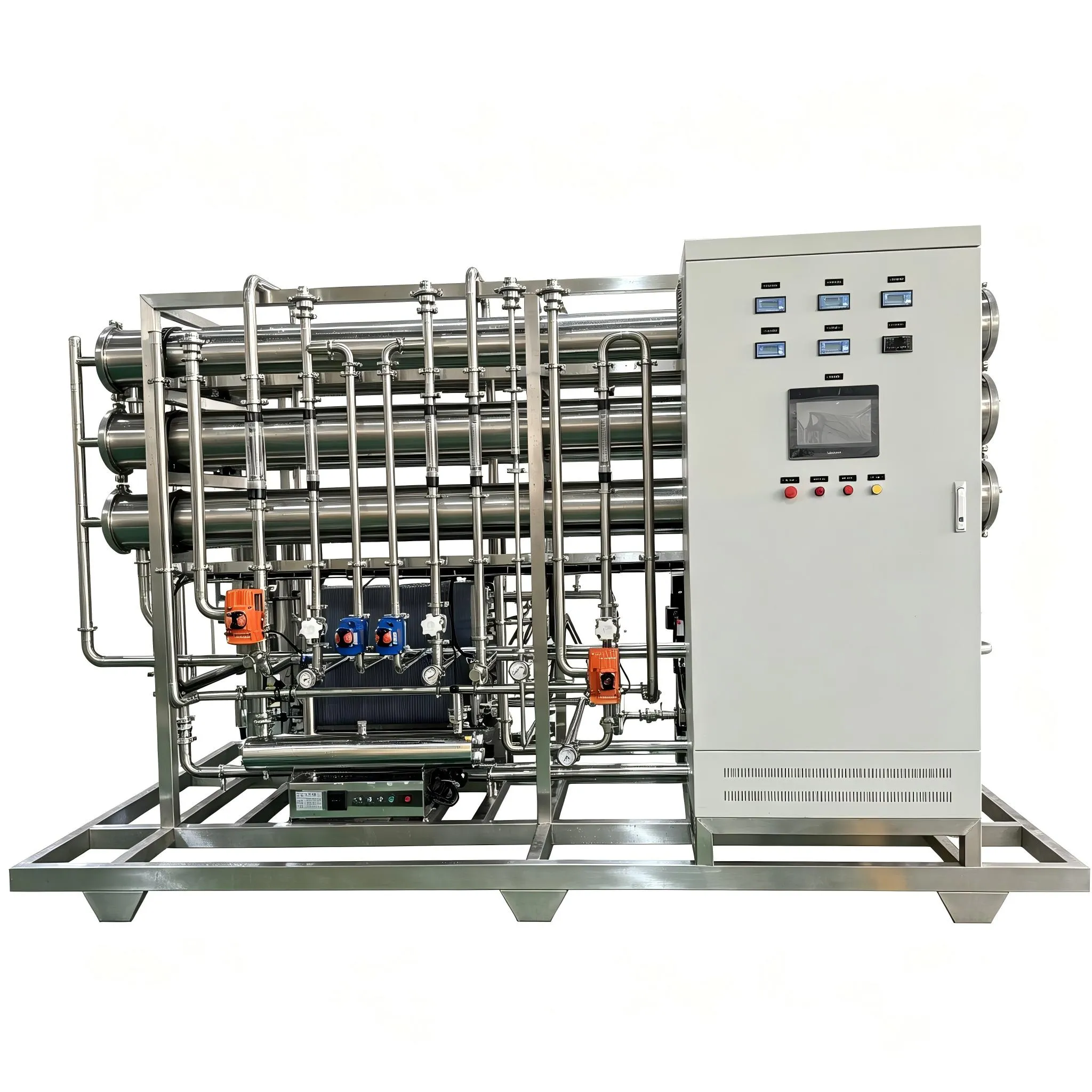 5m3/h EDI Water Treatment Equipment PLC+HMI Automatic Operating System