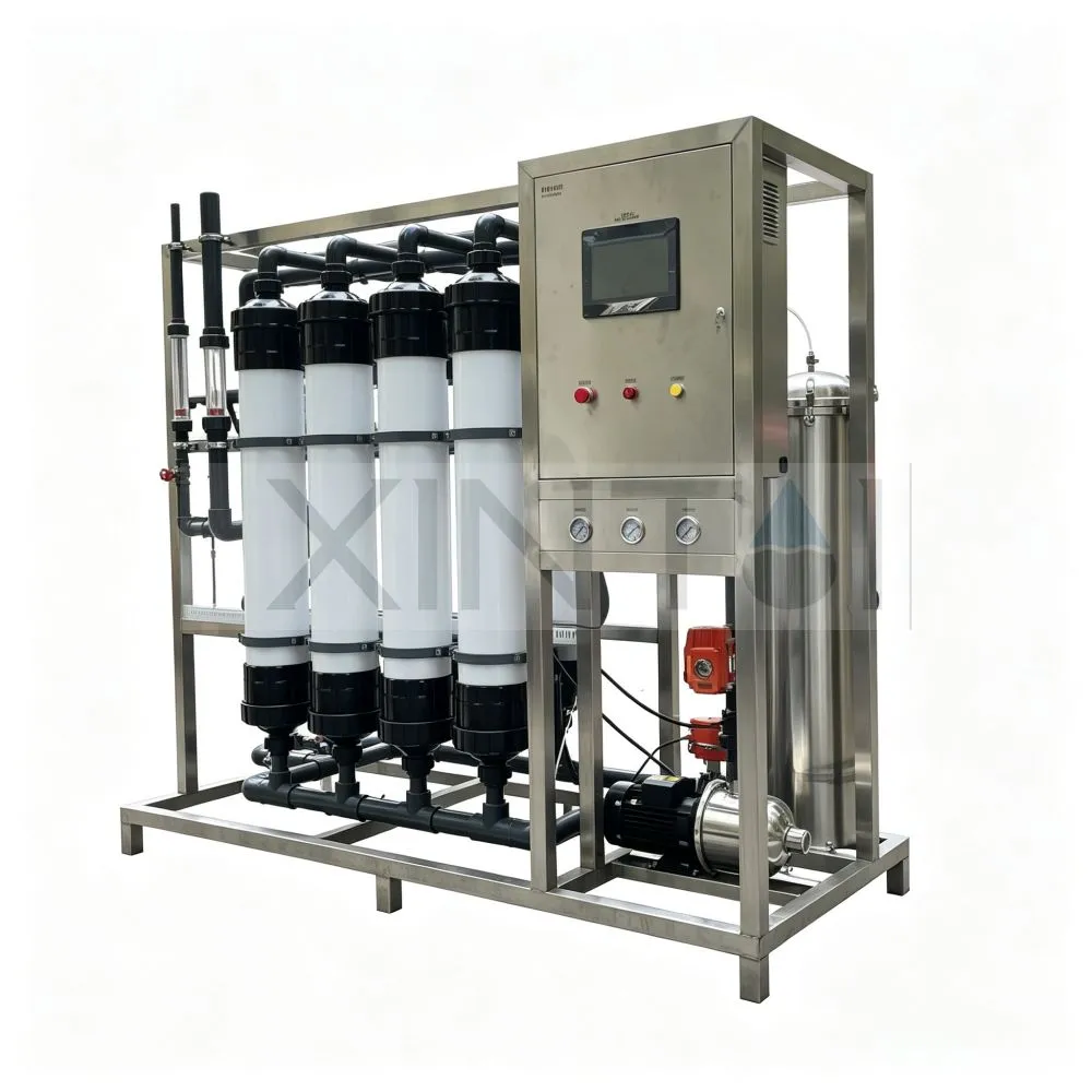 10T/H Ultrafiltration (UF) System For Domestic Water/Industrial Wastewater Purifying0