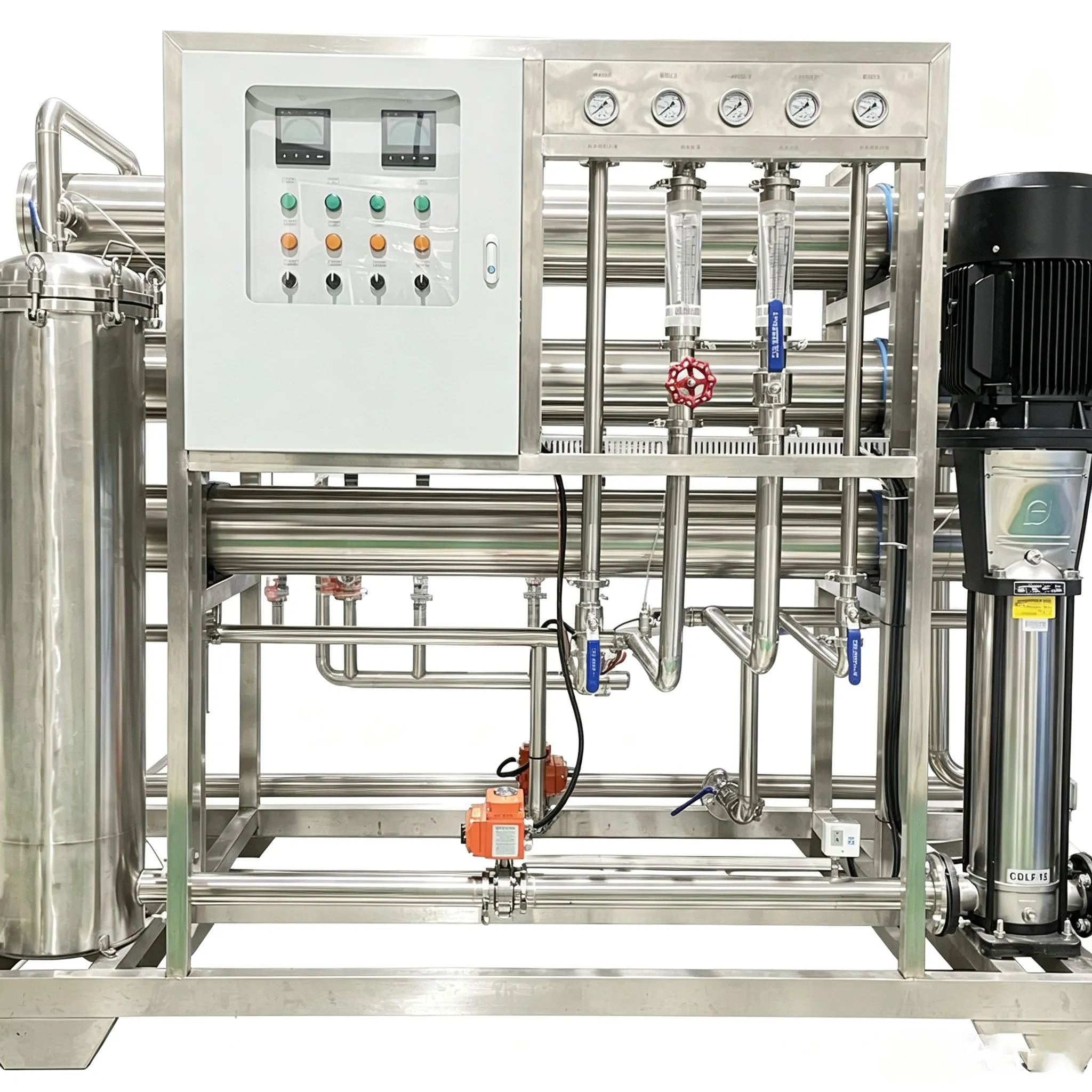 Reliable 1000L/H Seawater Desalination Reverse Osmosis (SWRO) Purify System0