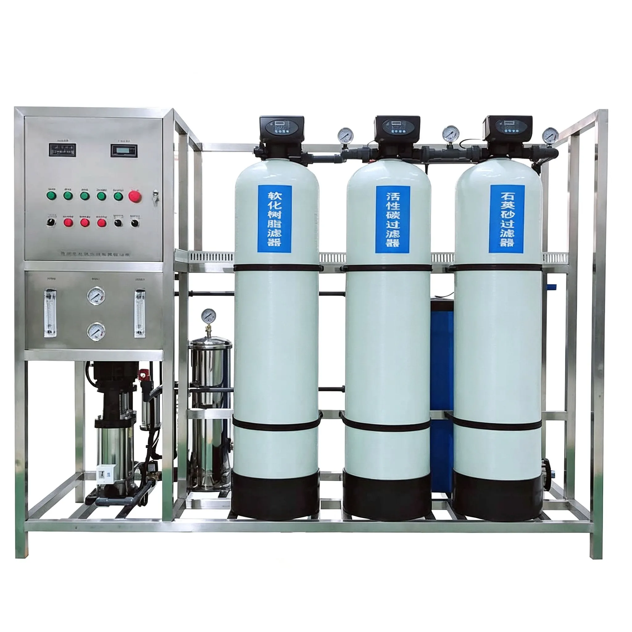 Standard 500L/H Automatic RO Water Purifier For Municipal/Tap Water Filtration