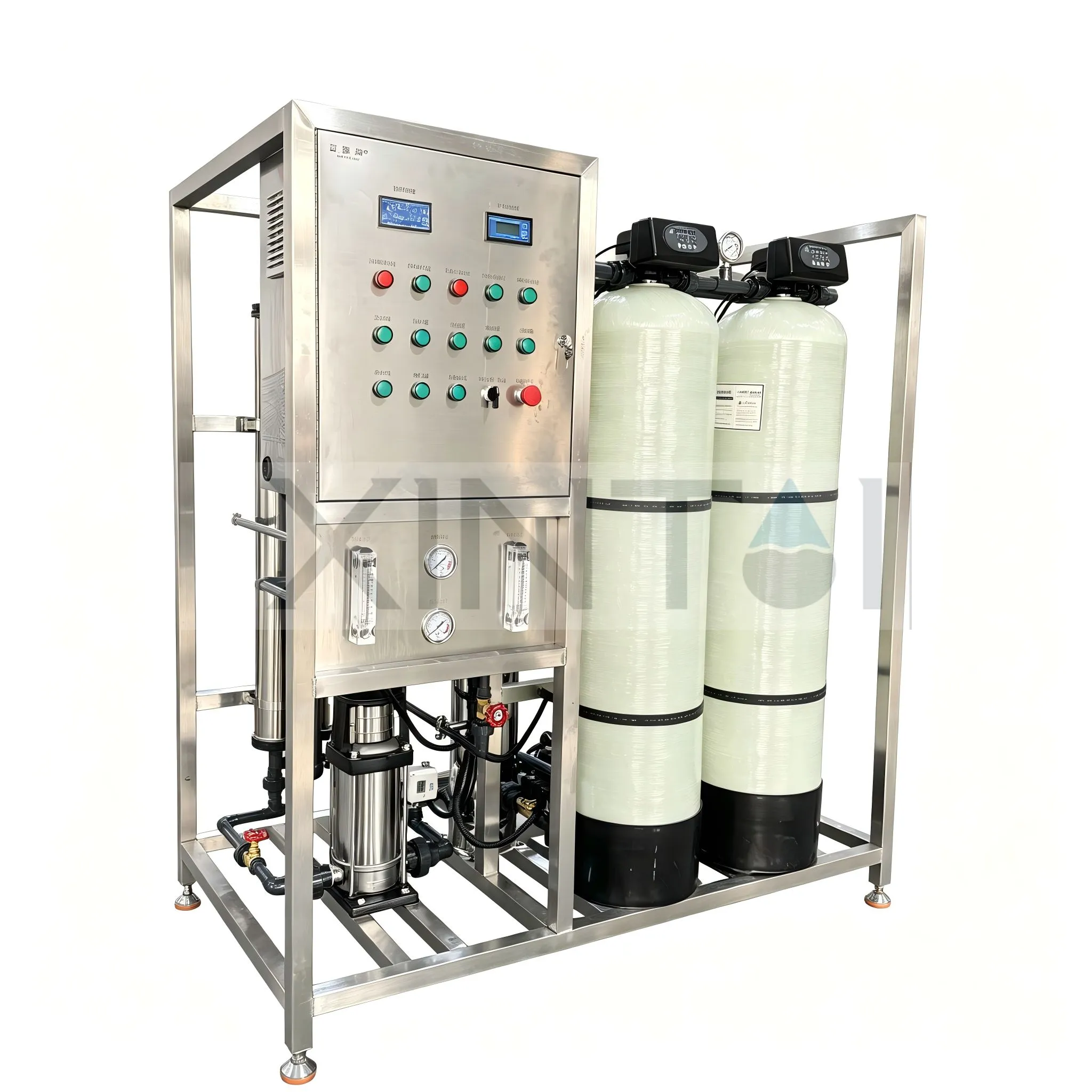 0.5m3/h Reverse Osmosis Water Purifier Machine Without Softener For Domestic Water Purification1
