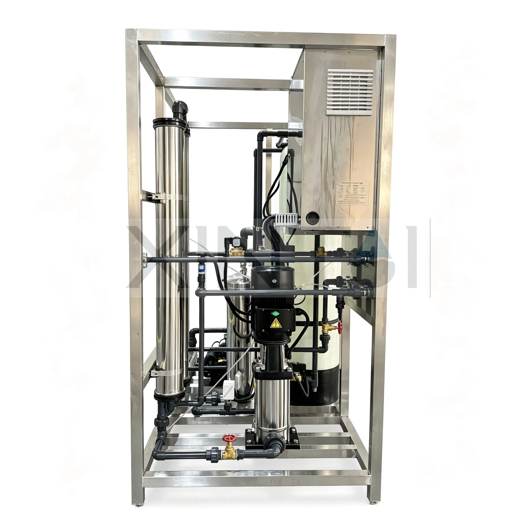 0.5m3/h Reverse Osmosis Water Purifier Machine Without Softener For Domestic Water Purification0