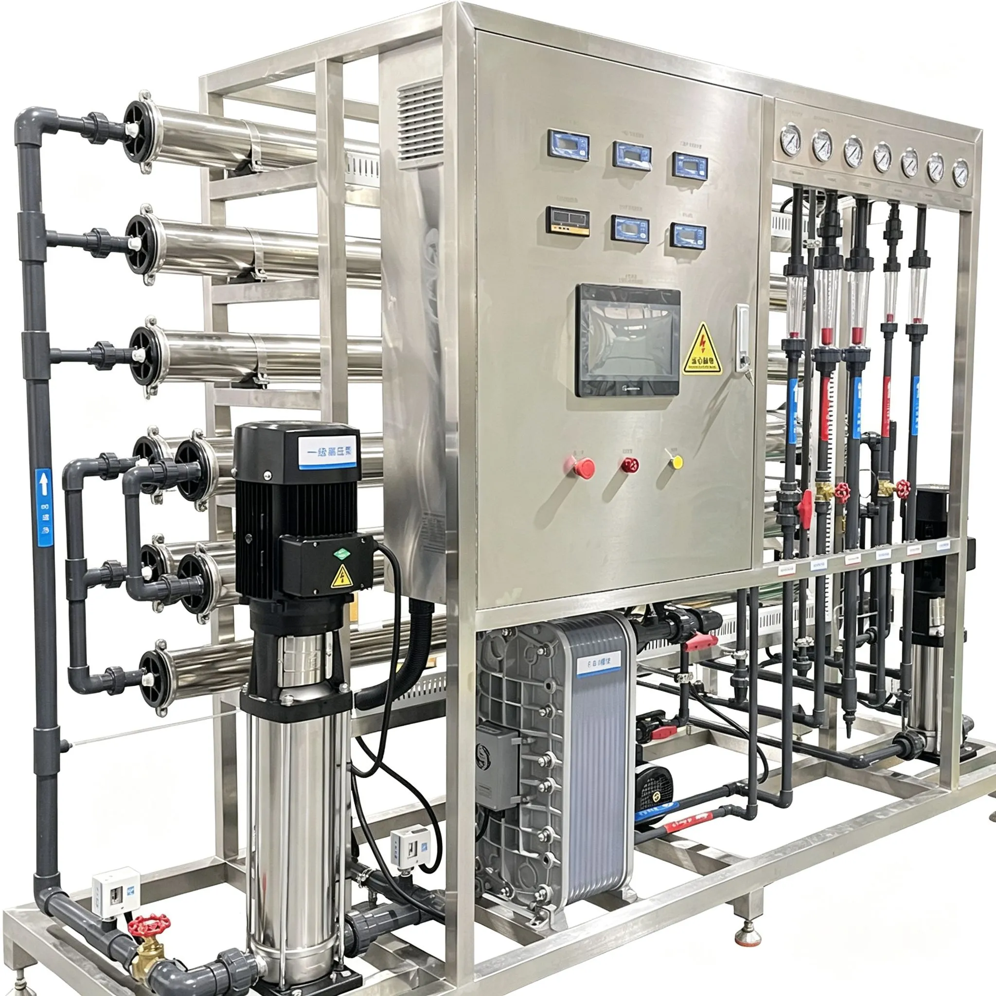 Two Stage RO EDI Ultrapure Water Treatment System3