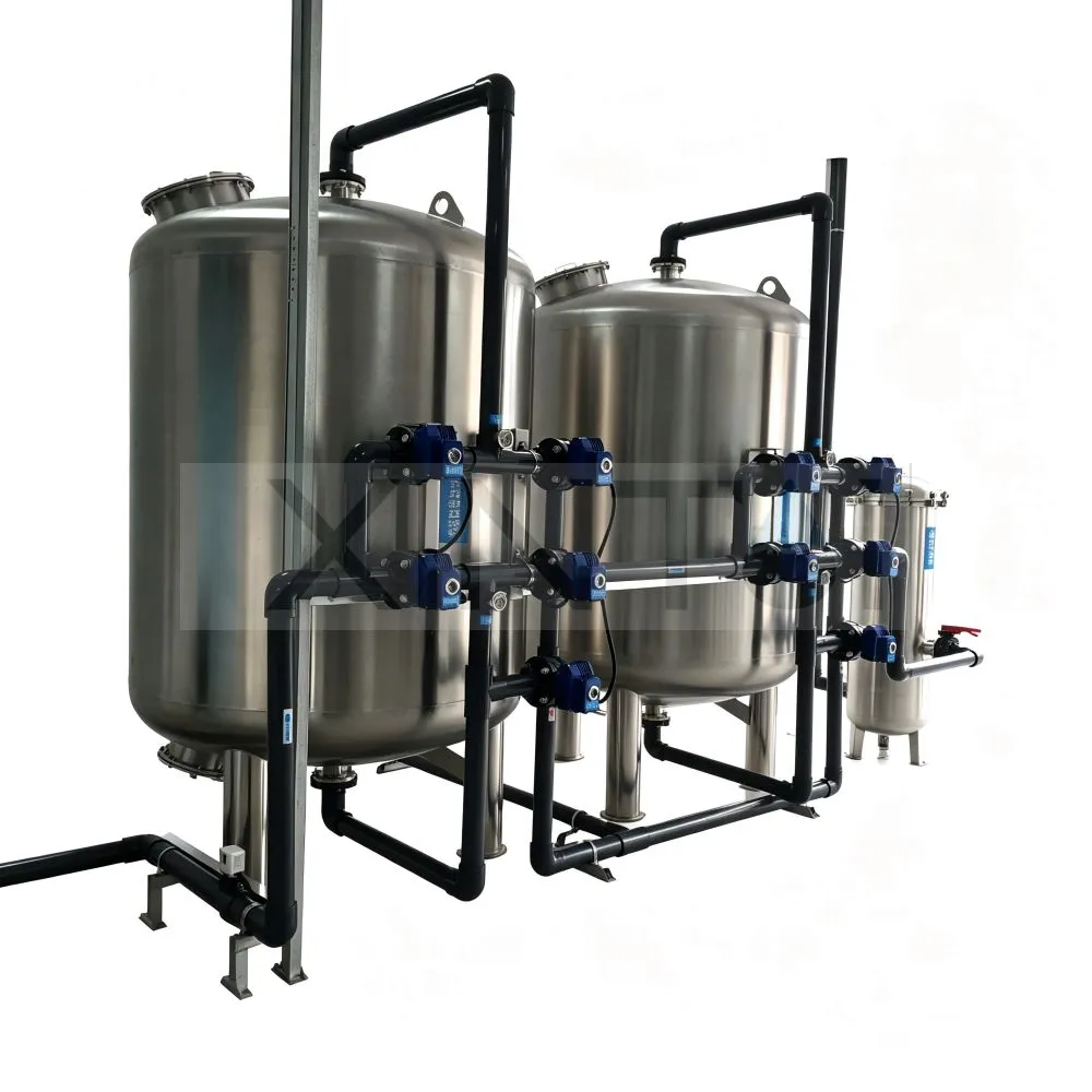 60T/H Multimedia Filters(MMF) Automatic Backwash Sand/Carbon Industrial Water Filters