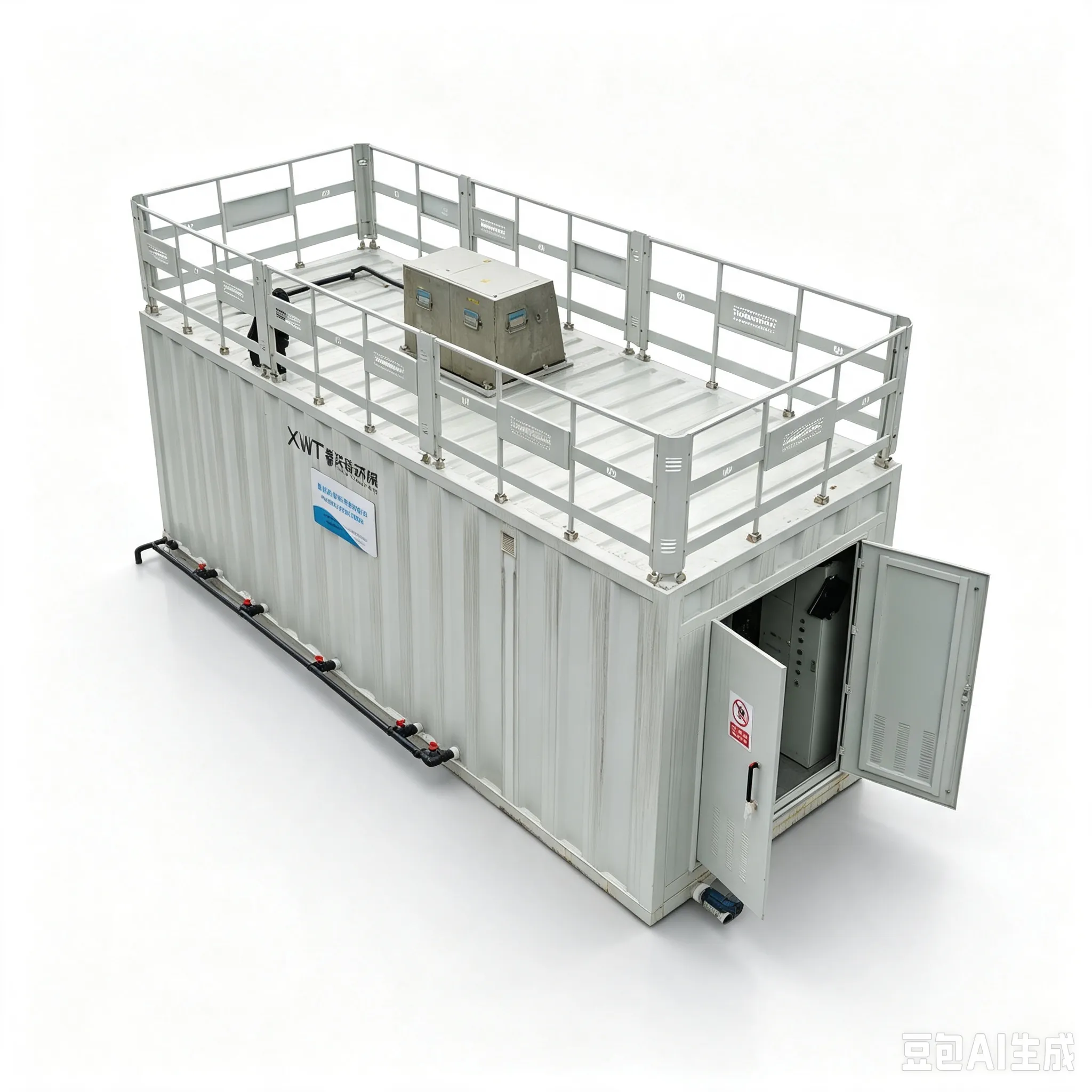 30T/D Domestic Sewage and Industrial Wastewater Treatment Plant AO+MBBR Process2