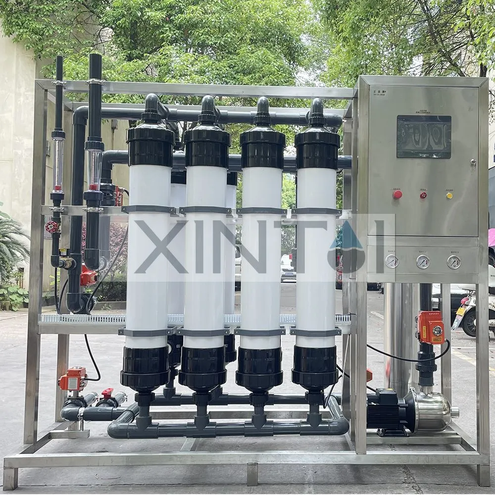 10T/H Ultrafiltration (UF) System For Domestic Water/Industrial Wastewater Purifying1