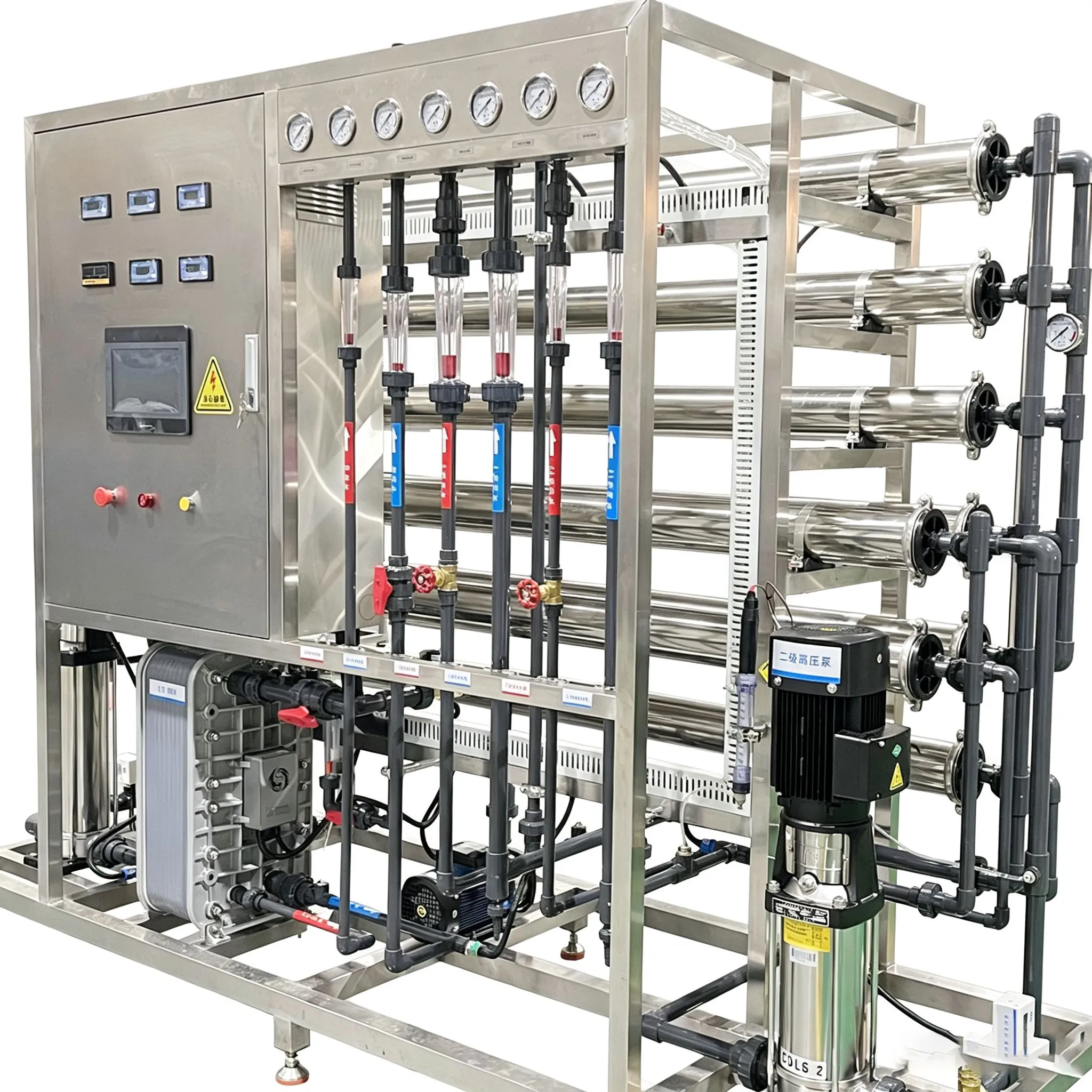 Two Stage RO EDI Ultrapure Water Treatment System0