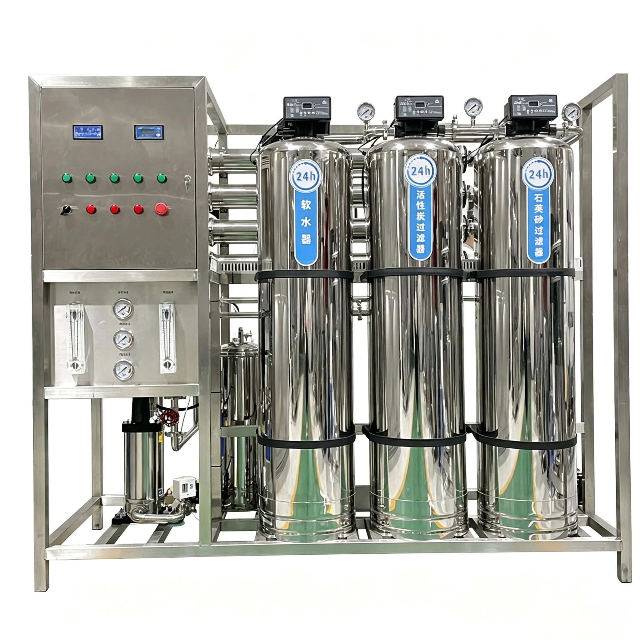 SS304 Material 500L/H Nanofiltration NF System for Surface Water3